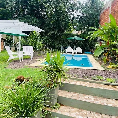 Apart El Altillo, Loft Ambientes Abiertos 6 Pax En Cataratas Pileta Compartida Puerto Iguazu Exterior photo